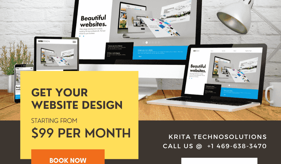 Affordable Web Design for Small Businesses - Krita Technosolutions