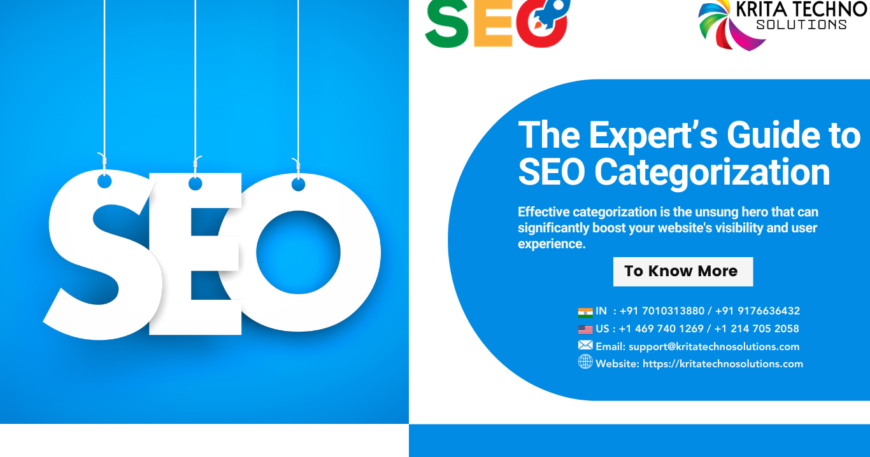 The Expert’s Guide to SEO Categorization - Kritatechnosolutions