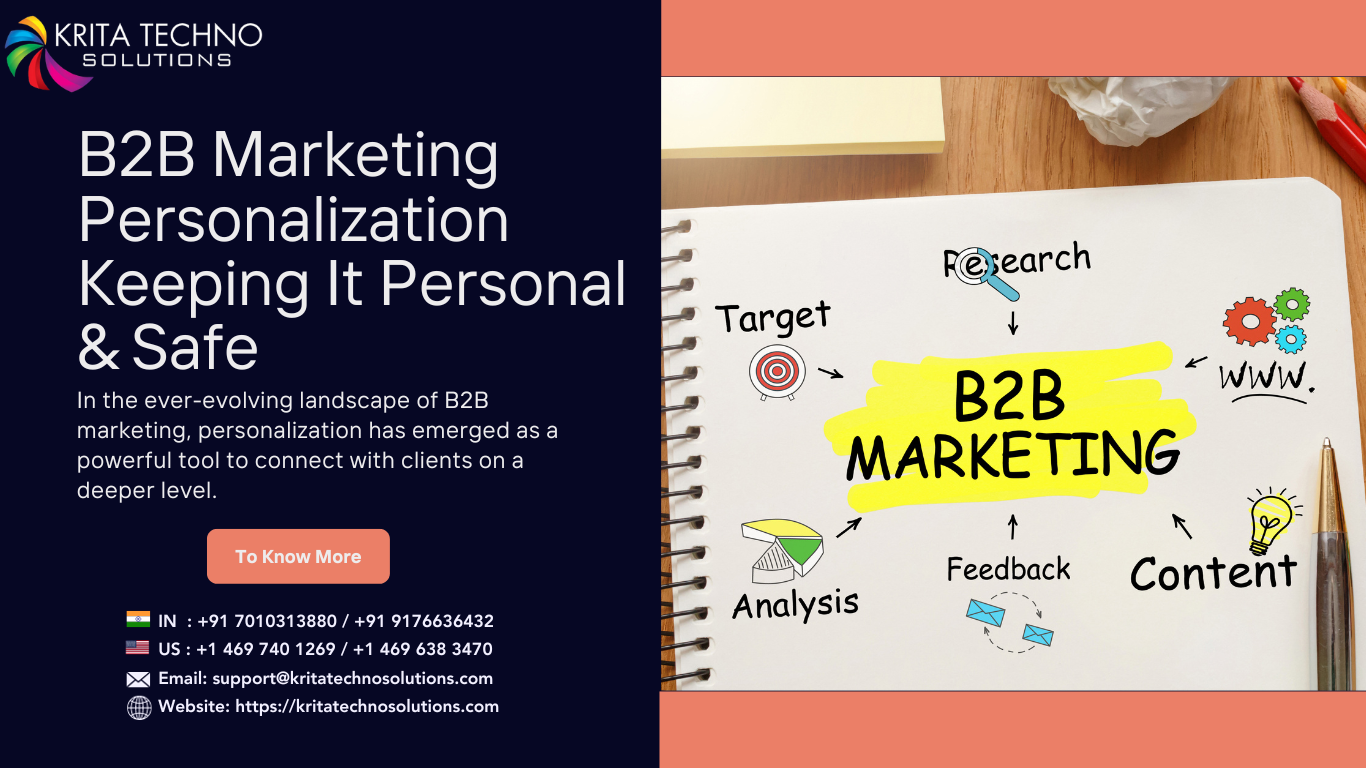 B2B Marketing Personalization - Keeping It Personal & Safe