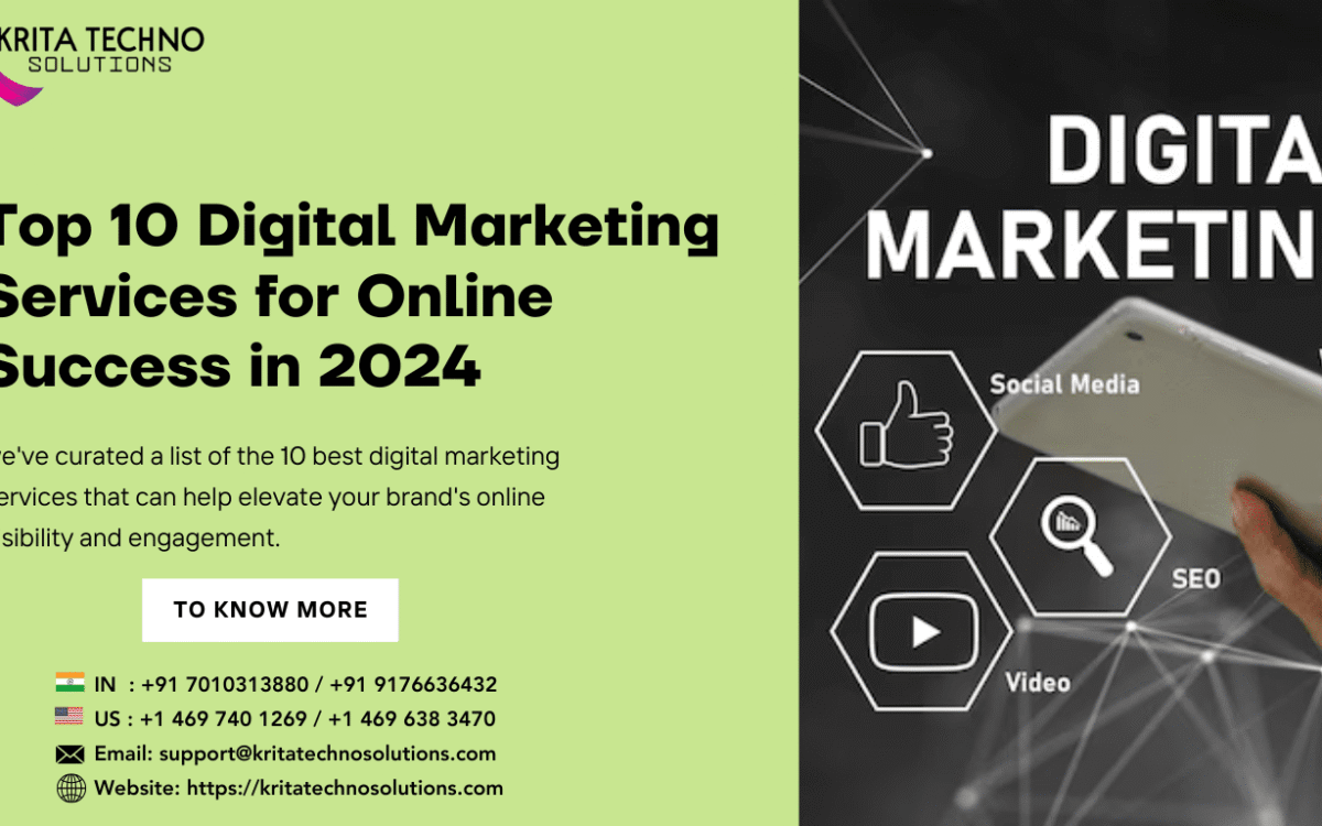 Top 10 Digital Marketing Services for Online Success in 2024