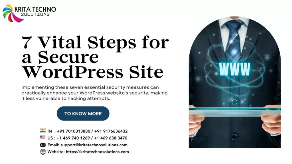 7 Vital Steps for a Secure WordPress Site