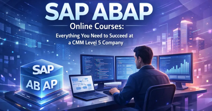 The Ultimate Guide to SAP ABAP Online Courses: Everything You Need to Succeed at a CMM Level 5 Company