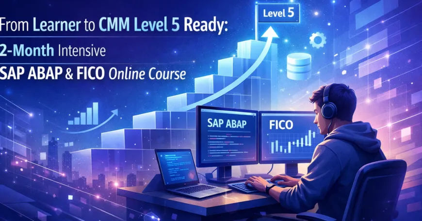 From Learner to CMM Level 5 Ready: 2-Month Intensive SAP ABAP & FICO Online Course
