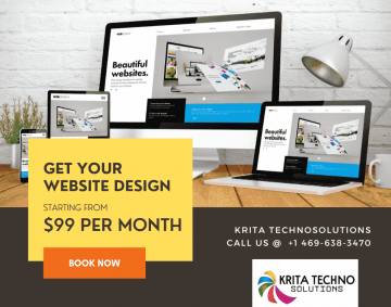 Affordable Web Design for Small Businesses - Krita Technosolutions